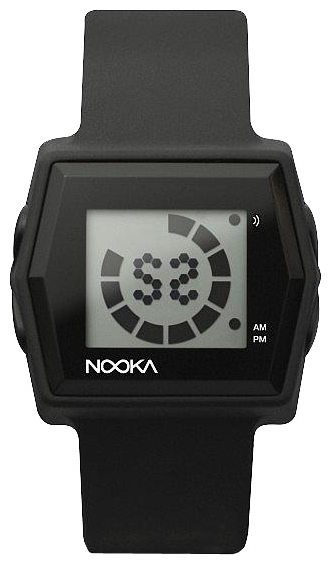 Nooka Zub Zibi Zirc Black wrist watches for unisex - 1 picture, photo, image