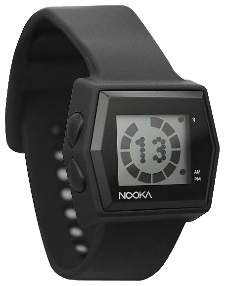 Nooka Zub Zibi Zirc Black wrist watches for unisex - 2 picture, photo, image
