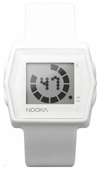Nooka Zub Zibi Zirc White wrist watches for unisex - 1 image, picture, photo