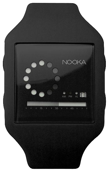 Nooka Zub Zirc 20 Black wrist watches for unisex - 1 image, picture, photo