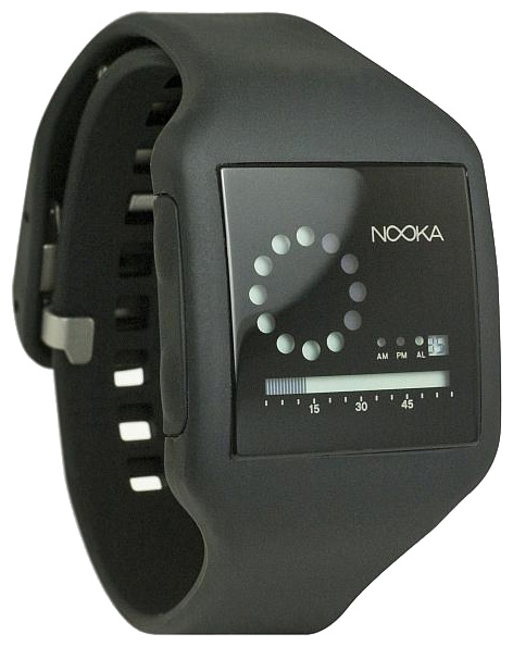 Nooka Zub Zirc 20 Black wrist watches for unisex - 2 image, picture, photo