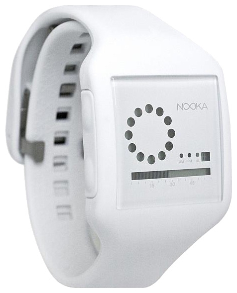 Nooka Zub Zirc 20 White wrist watches for unisex - 2 image, picture, photo