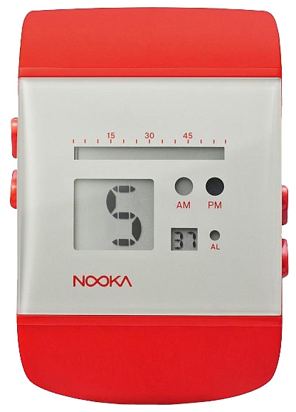 Nooka Zub Zoo 40 Fire Red wrist watches for unisex - 1 photo, image, picture