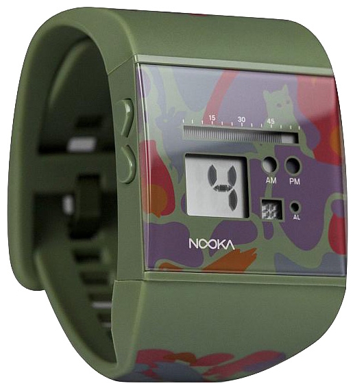 Nooka Zub Zoo 40 Urban Camo wrist watches for unisex - 2 image, photo, picture