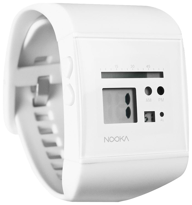 Nooka Zub Zoo 40 White wrist watches for unisex - 2 image, photo, picture