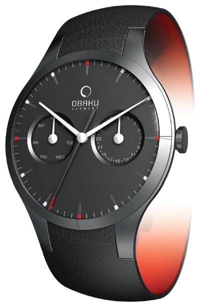 Obaku V100GBBRB1 wrist watches for men - 1 photo, image, picture