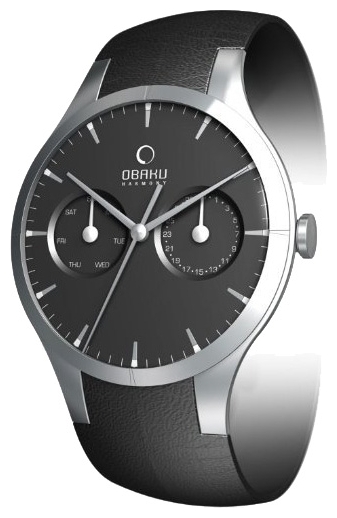 Obaku V100GCBRB wrist watches for men - 1 image, picture, photo