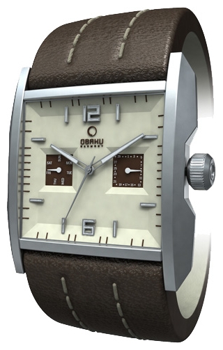 Obaku V108GCIRN wrist watches for men - 1 image, picture, photo