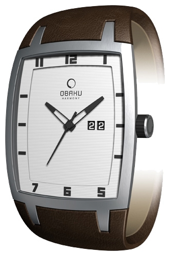 Obaku V114GCIRN wrist watches for men - 1 image, photo, picture