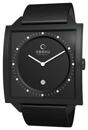 Obaku V116UBBRB wrist watches for men - 1 image, picture, photo