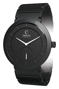 Obaku V117GBBSB wrist watches for men - 1 photo, image, picture