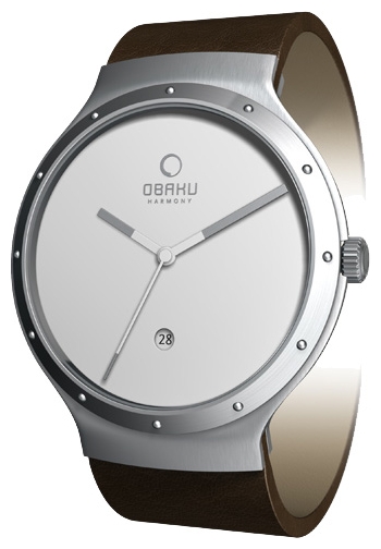 Obaku V119GCWRN wrist watches for men - 1 photo, picture, image