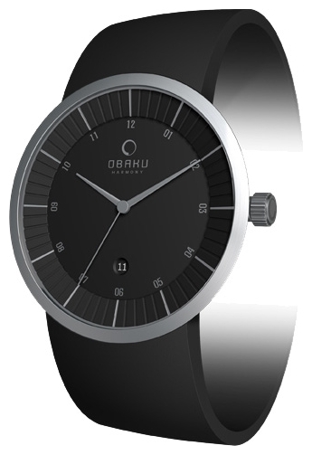 Obaku V121GCBVB wrist watches for men - 1 picture, image, photo