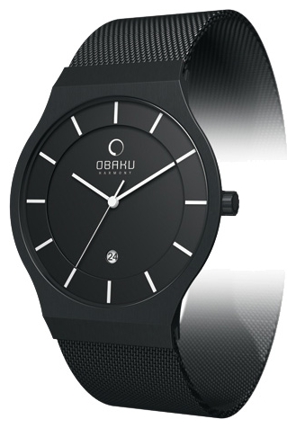 Obaku V123GBBMB wrist watches for men - 1 photo, picture, image
