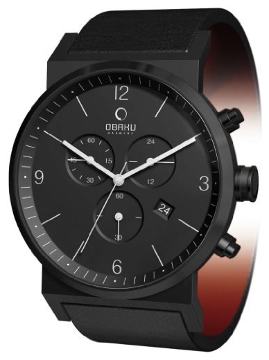 Obaku V125GBBRB wrist watches for men - 1 image, picture, photo