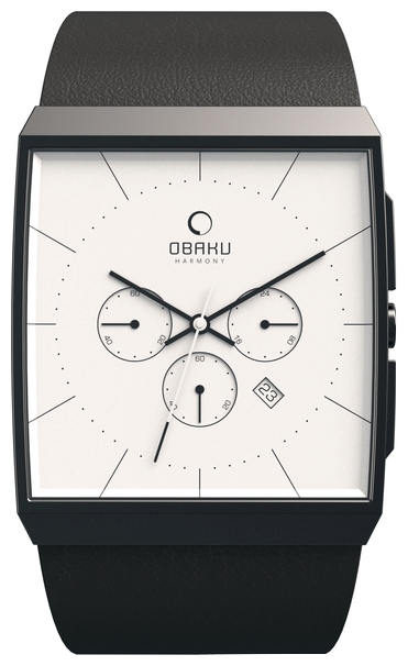 Obaku V126GBIRB wrist watches for men - 1 image, picture, photo