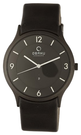 Obaku V132XBBRB wrist watches for men - 1 image, photo, picture