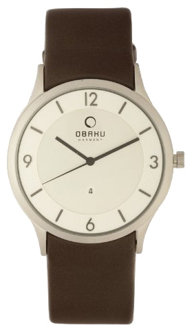 Obaku V132XCIRN wrist watches for men - 1 image, photo, picture