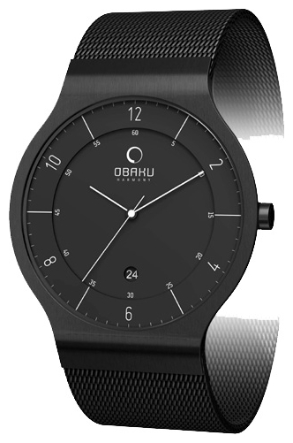 Obaku V133GBBMB wrist watches for men - 1 photo, image, picture
