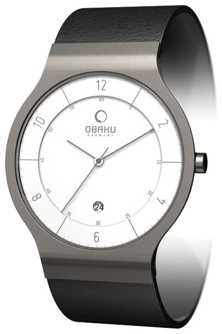 Obaku V133GTIRB wrist watches for men - 1 photo, image, picture