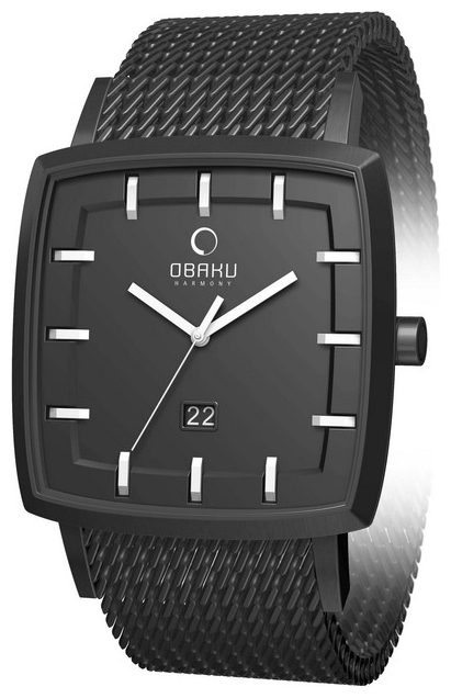 Obaku V134GBBMB wrist watches for men - 1 picture, image, photo