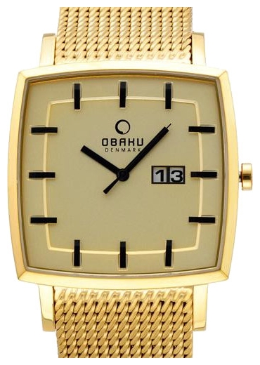 Obaku V134GGGMG1 wrist watches for unisex - 1 image, picture, photo