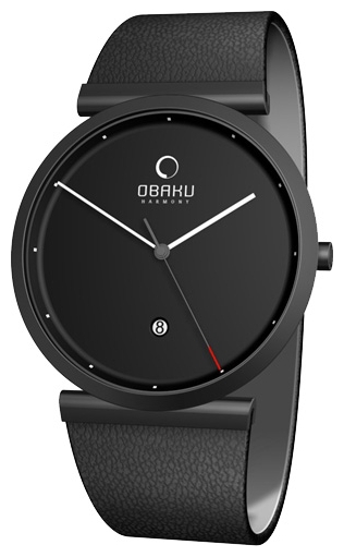 Obaku V137UBBRB wrist watches for unisex - 1 picture, photo, image