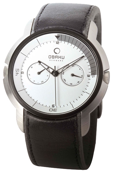 Obaku V141GCIRB wrist watches for men - 1 photo, picture, image