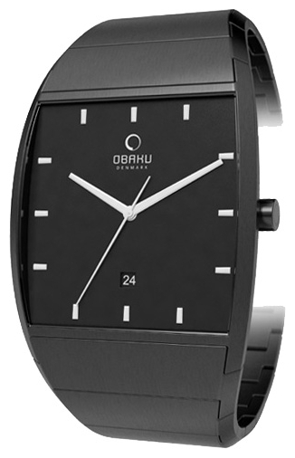 Obaku V142GBBSB wrist watches for men - 1 image, photo, picture