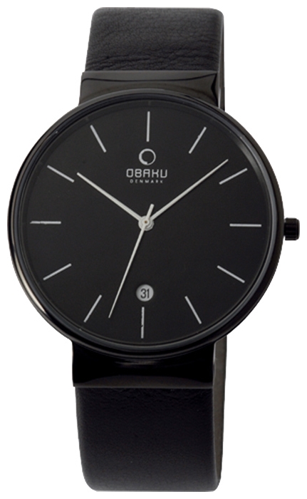 Obaku V153GBBRB wrist watches for men - 1 photo, image, picture