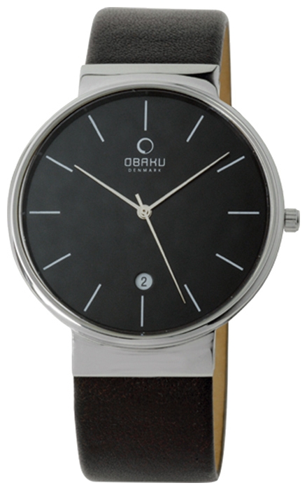 Obaku V153GCBRB wrist watches for men - 1 photo, picture, image