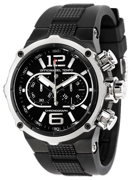 Officina Del Tempo OT1030-11BLACK wrist watches for men - 1 picture, image, photo