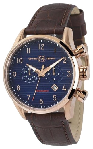 Officina Del Tempo OT1033-130BGM wrist watches for men - 1 photo, picture, image