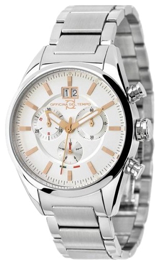 Officina Del Tempo OT1037-112AG wrist watches for men - 1 image, picture, photo