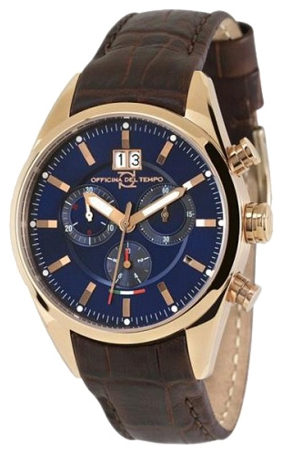 Officina Del Tempo OT1037-130BGM wrist watches for men - 1 photo, image, picture