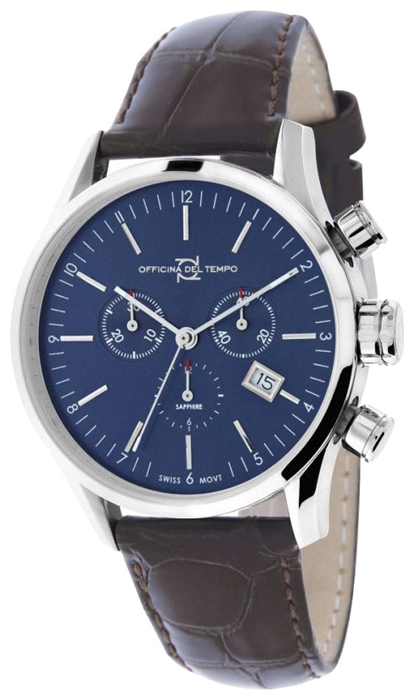 Officina Del Tempo OT1038-1100BM wrist watches for men - 1 picture, image, photo