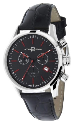 Officina Del Tempo OT1038-1100NRN wrist watches for men - 1 photo, picture, image