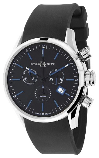 Officina Del Tempo OT1038-1101NLBN wrist watches for men - 1 photo, picture, image
