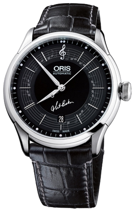 ORIS 733-7591-40-84LS wrist watches for men - 1 photo, picture, image