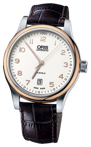 ORIS 733-7594-43-91LS wrist watches for men - 1 photo, picture, image