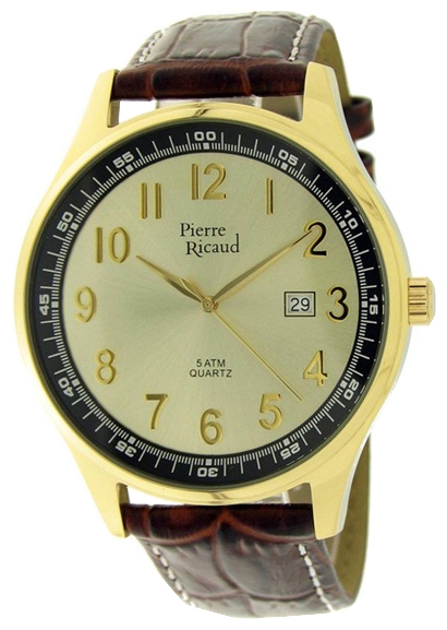 Pierre Ricaud P11081.1221Q wrist watches for men - 1 photo, picture, image
