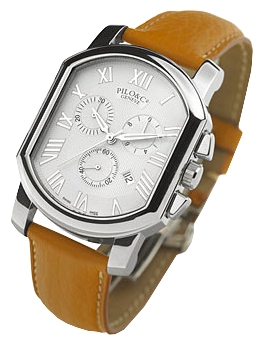 PILO & Co P0100CHQS wrist watches for men - 1 picture, photo, image