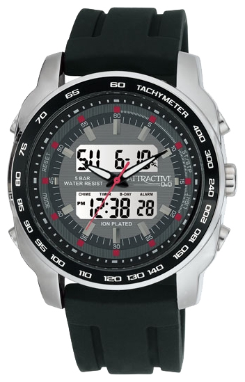 Q&Q DE06-522 wrist watches for men - 1 image, photo, picture