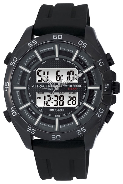 Q&Q DE08-532 wrist watches for men - 1 photo, picture, image
