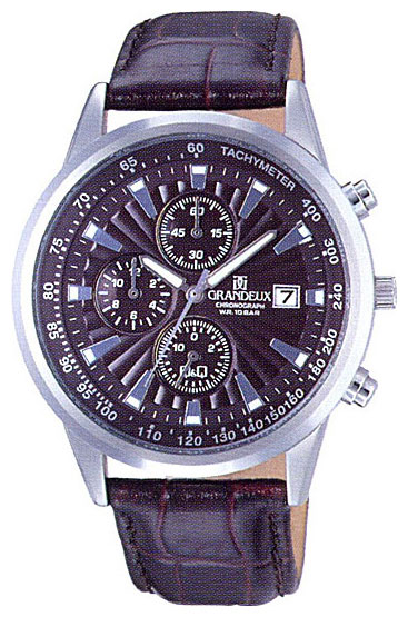 Q&Q X018 J312 wrist watches for men - 1 picture, photo, image
