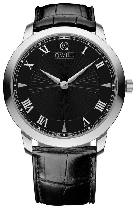 Qwill 6000.01.01.1.51 wrist watches for men - 1 photo, image, picture