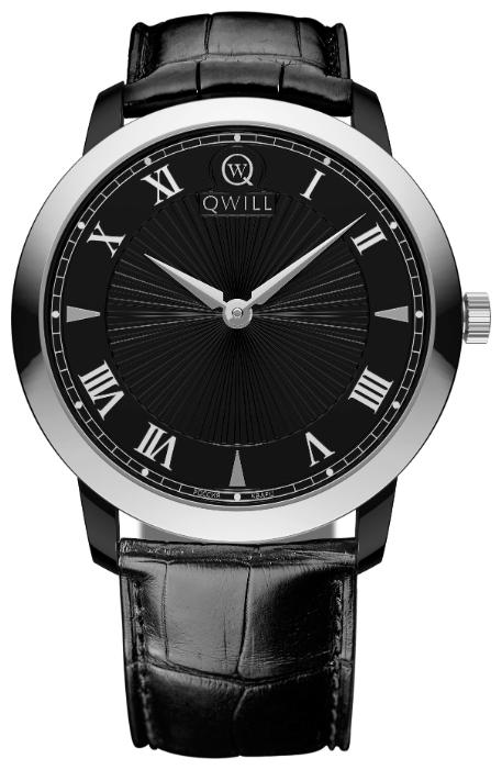 Qwill 6000.01.02.1.51 wrist watches for men - 1 photo, picture, image
