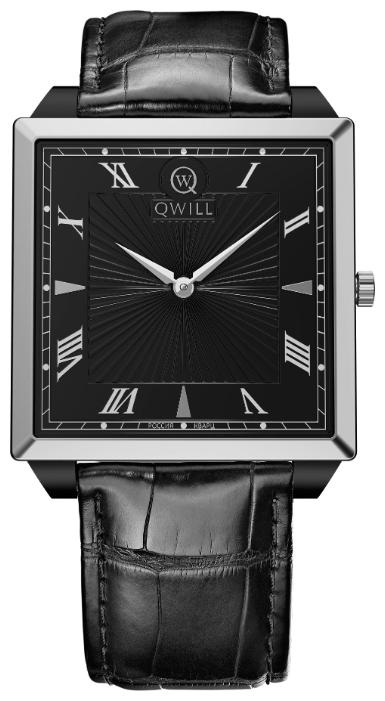 Qwill 6001.01.02.1.51 wrist watches for men - 1 photo, image, picture
