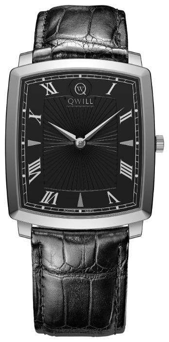 Qwill 6002.01.01.1.51 wrist watches for men - 1 photo, image, picture