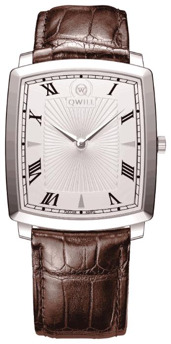 Qwill 6002.01.04.9.11 wrist watches for men - 1 picture, photo, image